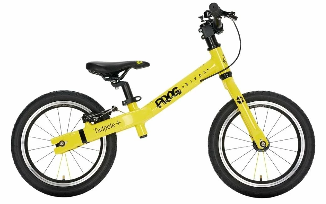 Frogbikes Draisienne Frog Tadpole Plus 14" Jaune - 2021 3 Frogbikes Draisienne Frog Tadpole Plus 14" Jaune - 2021