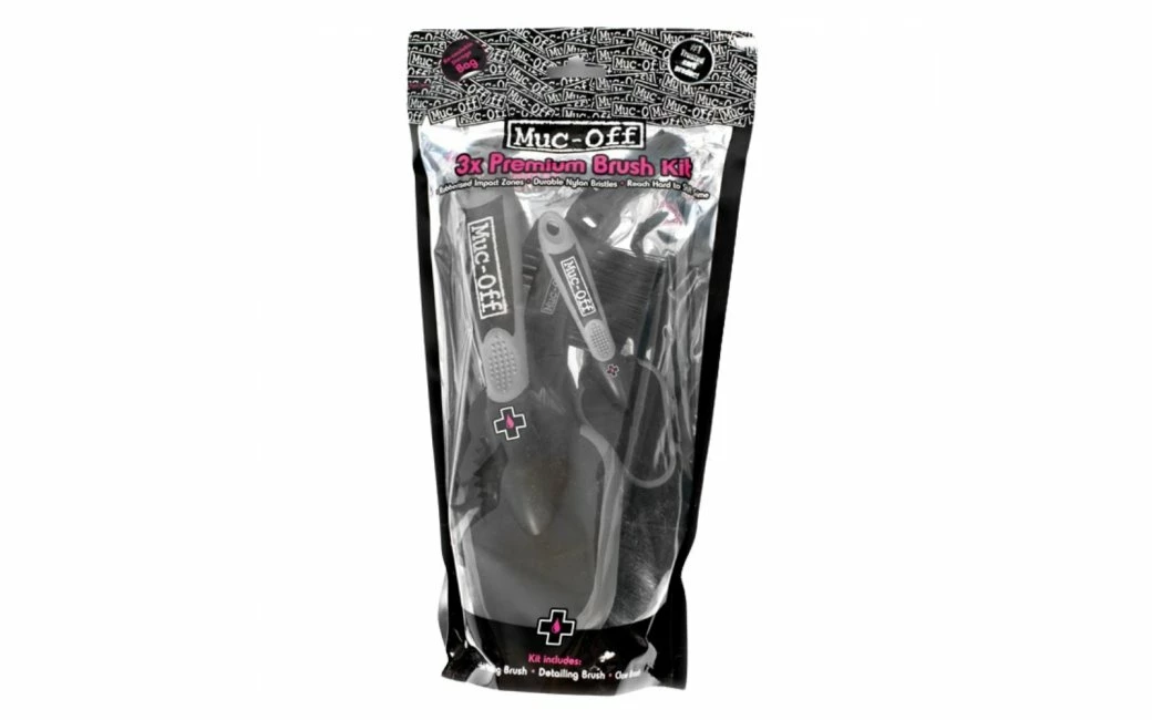 MUC-OFF Kit De 3 Brosses Premium 3 MUC-OFF Kit De 3 Brosses Premium