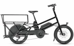 Moustache Bikes VAE Cargo Moustache Lundi 20.3 Dual Noir 1000Wh - 2022
