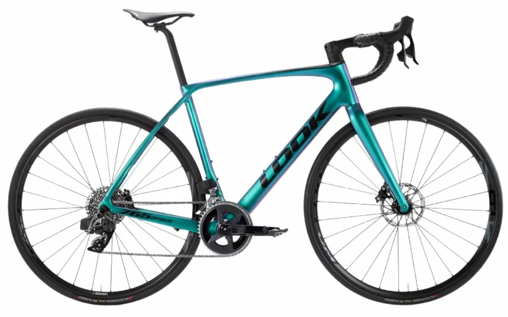 Vélo De Route Look 765 Optimum Vert/Bleu - 2023 3 Vélo De Route Look 765 Optimum Vert/Bleu - 2023