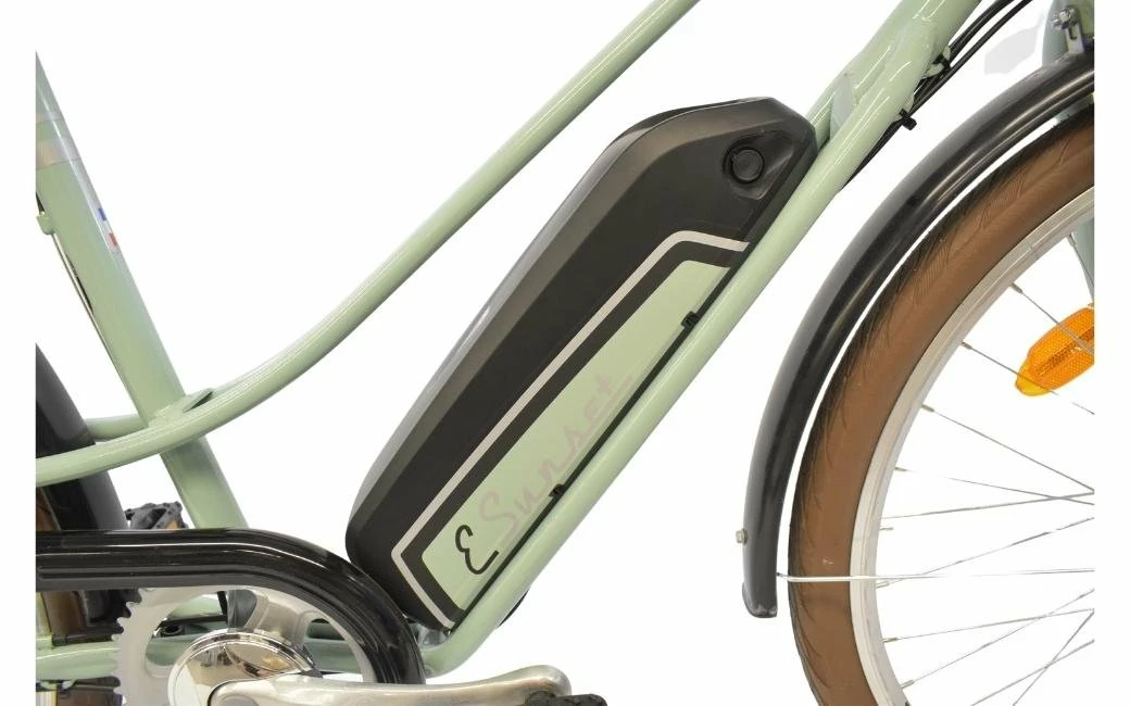 Vélo De Ville Electrique Exs E-Sunset 26" Pistache - 2021 7 Vélo De Ville Electrique Exs E-Sunset 26" Pistache - 2021 – Image 5