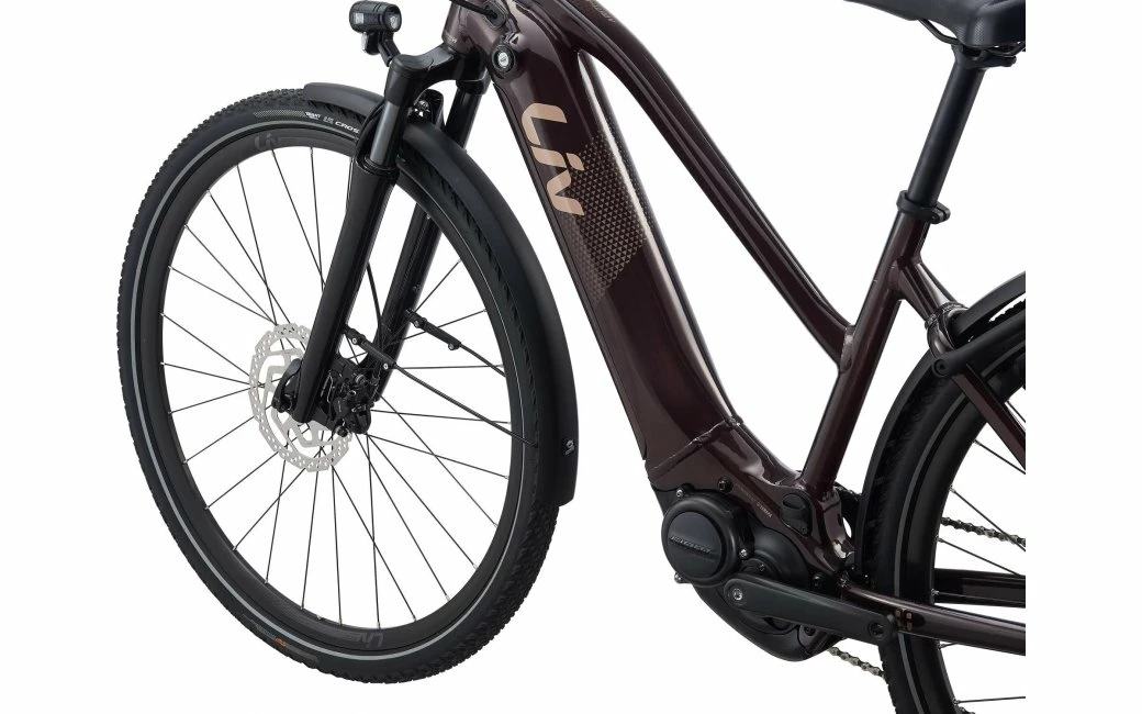 Vélo De Ville électrique Femme Liv Amiti E+ 2 Marron/Beige - 2022 7 Vélo De Ville électrique Femme Liv Amiti E+ 2 Marron/Beige - 2022 – Image 5