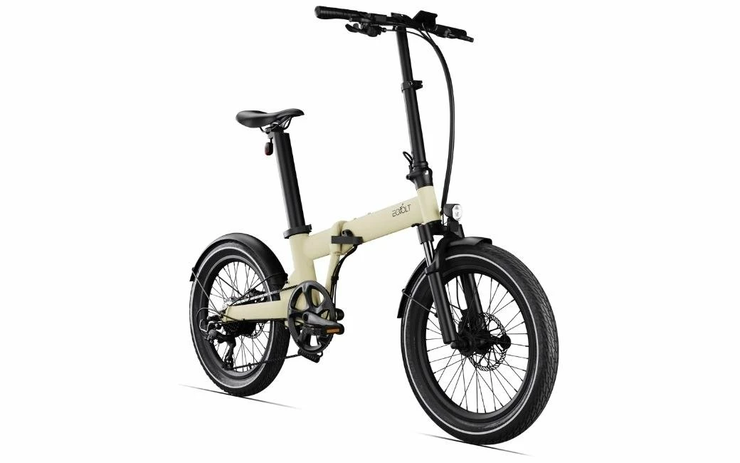 Vélo électrique Pliant EOVOLT Afternoon 378Wh Beige - 2023 4 Vélo électrique Pliant EOVOLT Afternoon 378Wh Beige - 2023 – Image 2