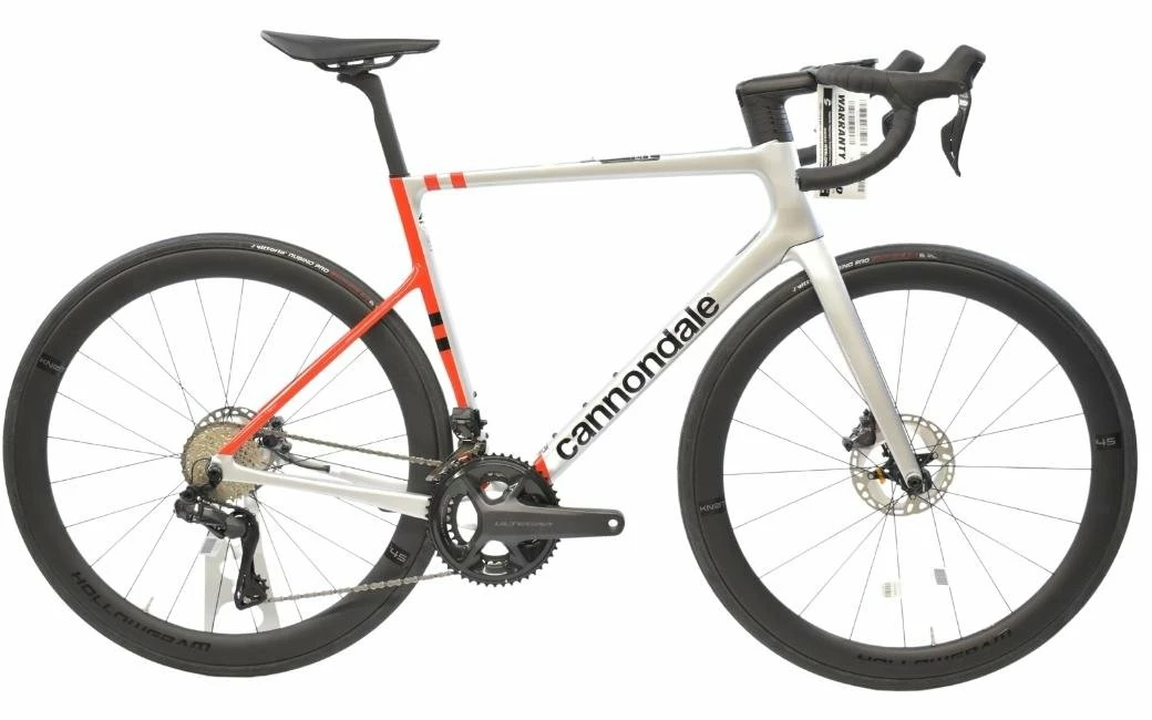 Vélo Route CANNONDALE SuperSix EVO Carbon Disc Ultegra Di2 Gris/Rouge - 2022 3 Vélo Route CANNONDALE SuperSix EVO Carbon Disc Ultegra Di2 Gris/Rouge - 2022