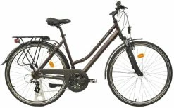 Vélo Tout Chemin EXS Provence D1.0 Femme Rouge Foncé - 2021