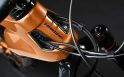 VTT électrique Haibike Allmtn CF 6 Orange/Noir 600Wh - 2022 -Vélo Soldes Magasin vtt electrique haibike allmtn cf 6 orangenoir 600wh 2022 3