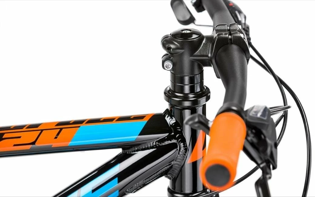 VTT Enfant Lapierre Prorace 24 Garçon Bleu/Orange/Noir - 2022 5 VTT Enfant Lapierre Prorace 24 Garçon Bleu/Orange/Noir - 2022 – Image 3